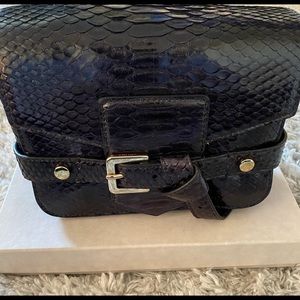 JC Lexi Exotic Python Handbag